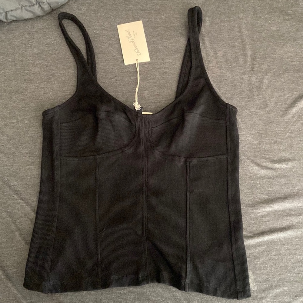 Universal Thread Black Corset Tank